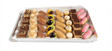Plateau de petits fours sucrés