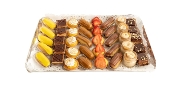 Plateau de petits fours sucrés