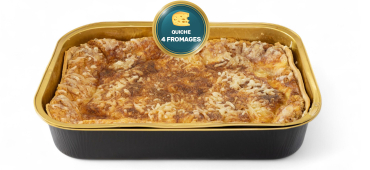 Quiche 4 fromages